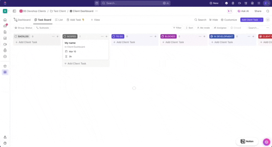 Getting an estimate demo